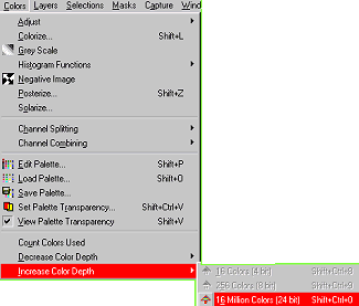 Increase Color Depth