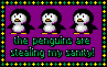 Penguins rock.
